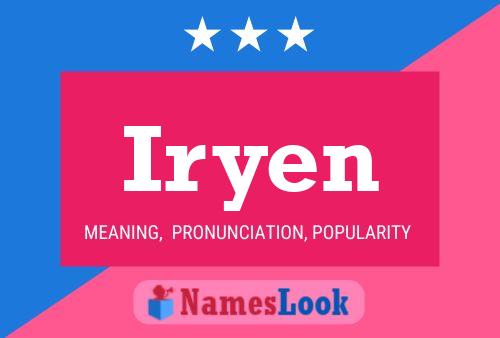 Póster del nombre Iryen