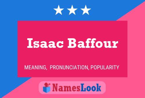 Póster del nombre Isaac Baffour