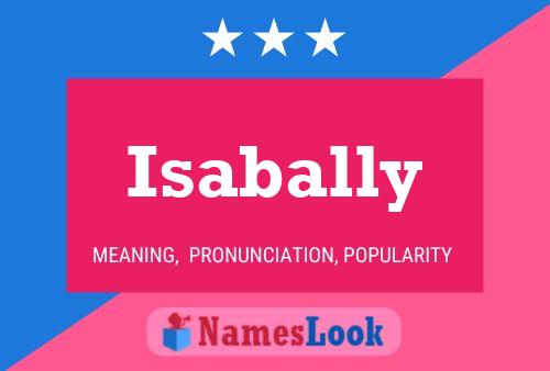 Póster del nombre Isabally