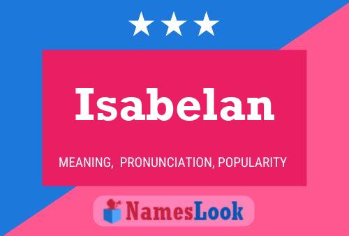 Póster del nombre Isabelan