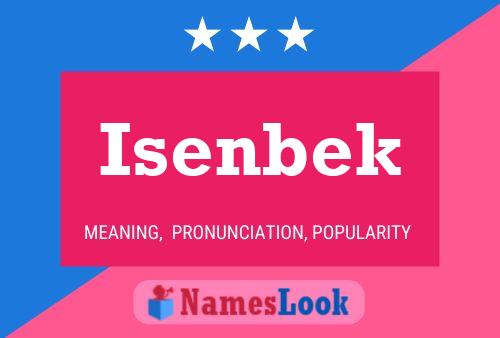 Póster del nombre Isenbek