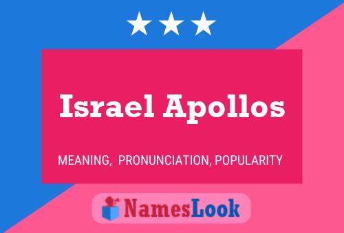 Póster del nombre Israel Apollos