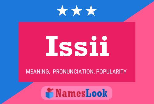 Póster del nombre Issii