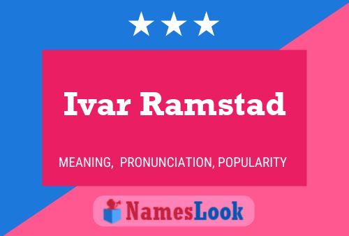 Póster del nombre Ivar Ramstad