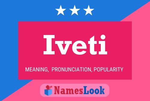 Póster del nombre Iveti