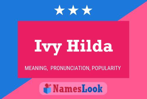 Póster del nombre Ivy Hilda