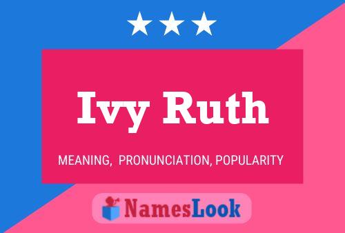 Póster del nombre Ivy Ruth