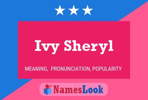 Póster del nombre Ivy Sheryl