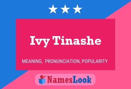 Póster del nombre Ivy Tinashe