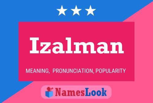 Póster del nombre Izalman