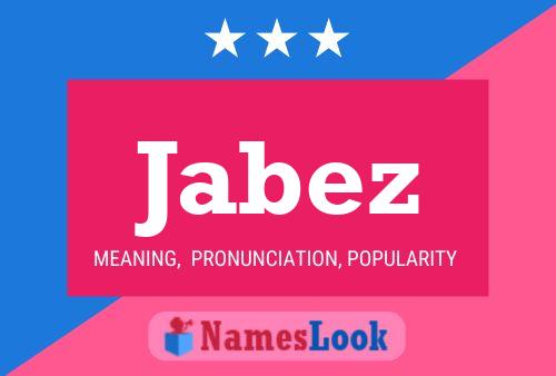 Póster del nombre Jabez