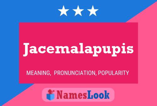 Póster del nombre Jacemalapupis