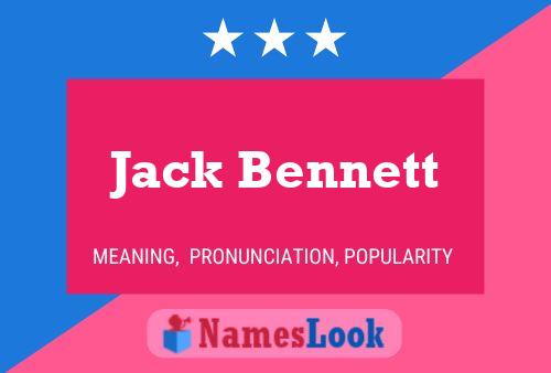 Póster del nombre Jack Bennett