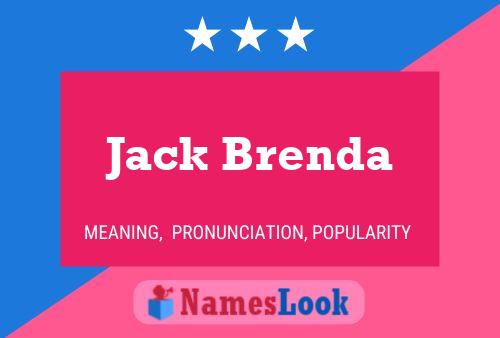 Póster del nombre Jack Brenda