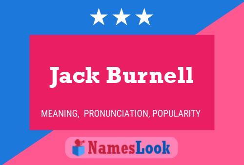 Póster del nombre Jack Burnell