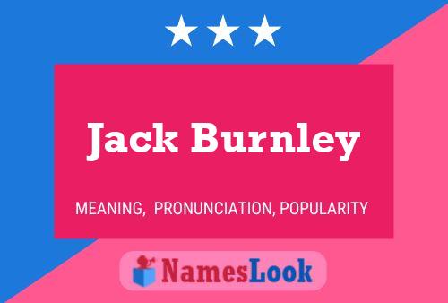 Póster del nombre Jack Burnley