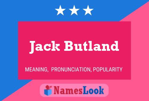 Póster del nombre Jack Butland