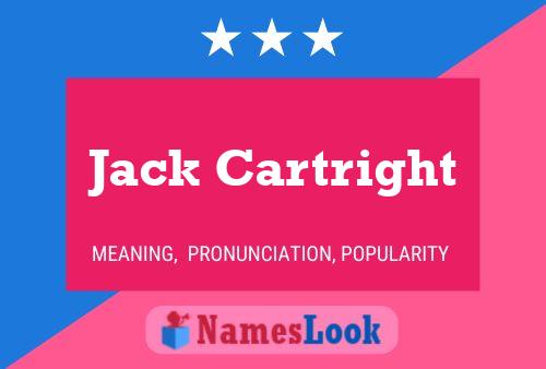 Póster del nombre Jack Cartright