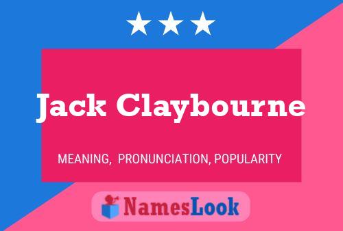 Póster del nombre Jack Claybourne