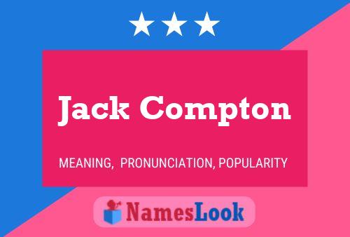 Póster del nombre Jack Compton