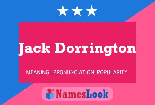 Póster del nombre Jack Dorrington