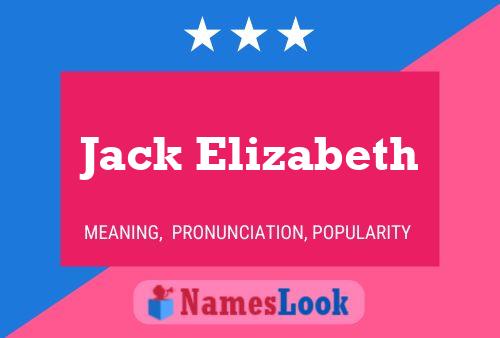 Póster del nombre Jack Elizabeth