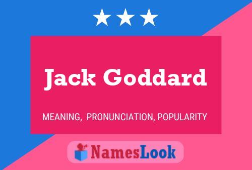 Póster del nombre Jack Goddard