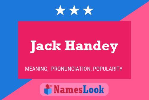 Póster del nombre Jack Handey