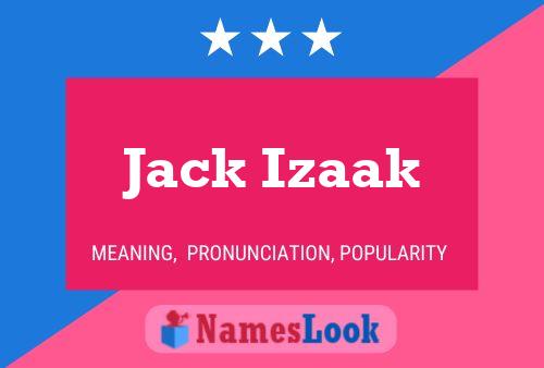 Póster del nombre Jack Izaak