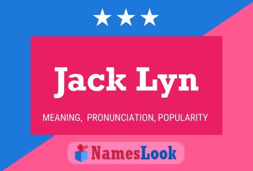 Póster del nombre Jack Lyn