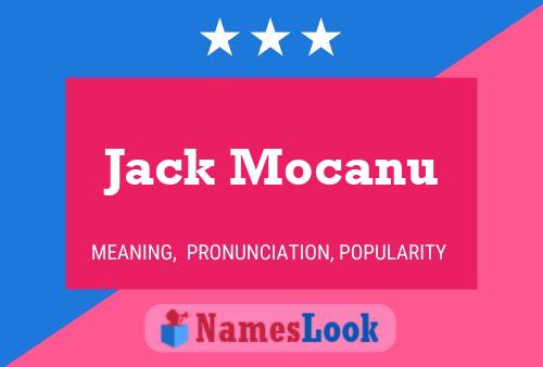 Póster del nombre Jack Mocanu