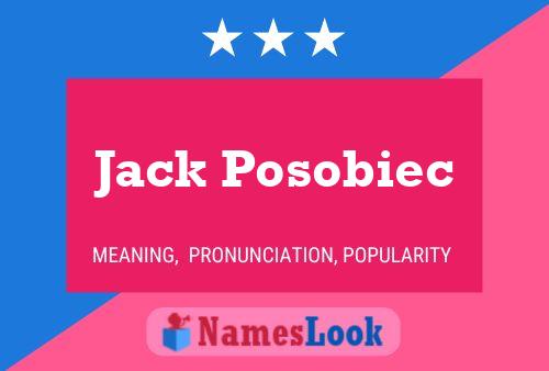 Póster del nombre Jack Posobiec