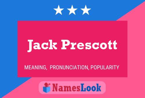 Póster del nombre Jack Prescott