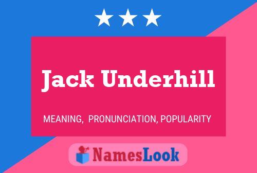 Póster del nombre Jack Underhill