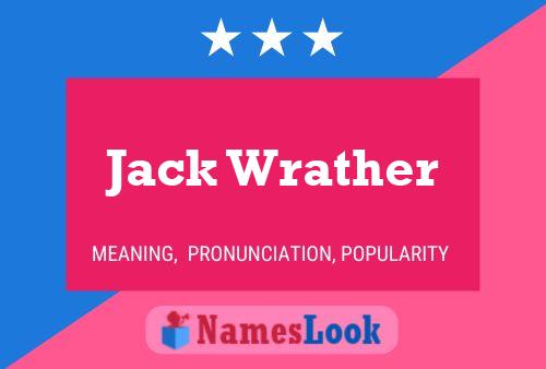 Póster del nombre Jack Wrather