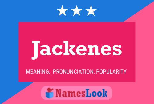 Póster del nombre Jackenes