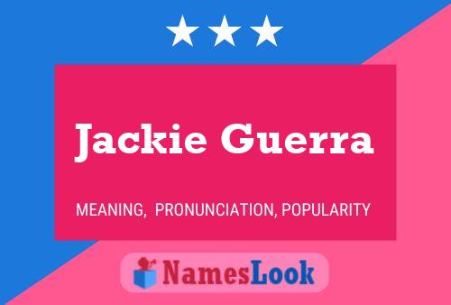 Póster del nombre Jackie Guerra