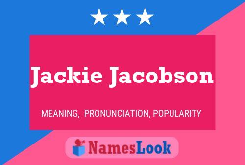 Póster del nombre Jackie Jacobson