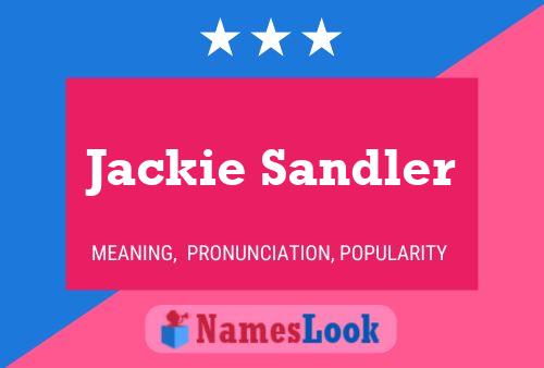 Póster del nombre Jackie Sandler