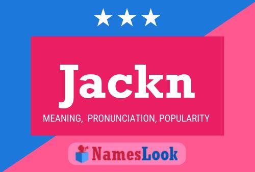 Póster del nombre Jackn