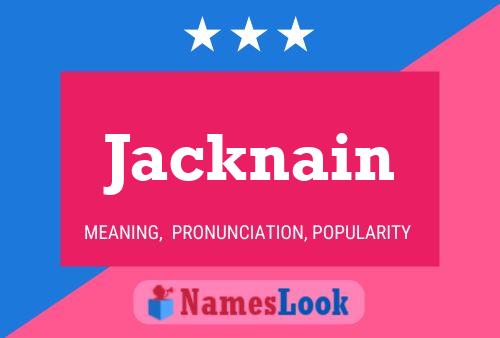 Póster del nombre Jacknain