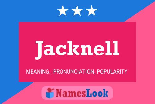 Póster del nombre Jacknell