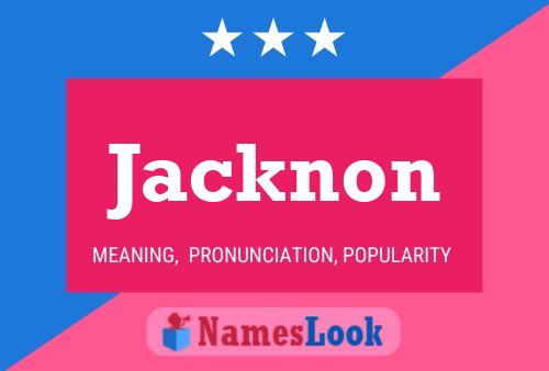 Póster del nombre Jacknon