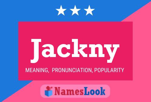 Póster del nombre Jackny