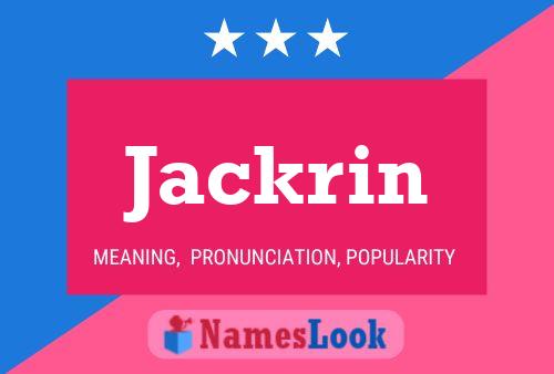 Póster del nombre Jackrin