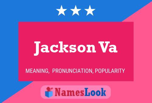 Póster del nombre Jackson Va