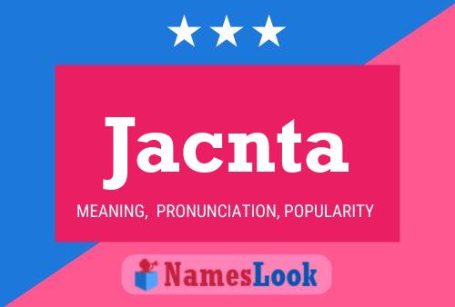 Póster del nombre Jacnta