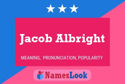 Póster del nombre Jacob Albright