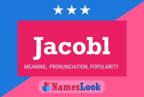 Póster del nombre Jacobl