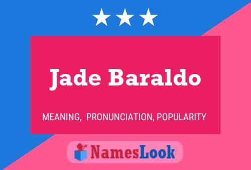 Póster del nombre Jade Baraldo